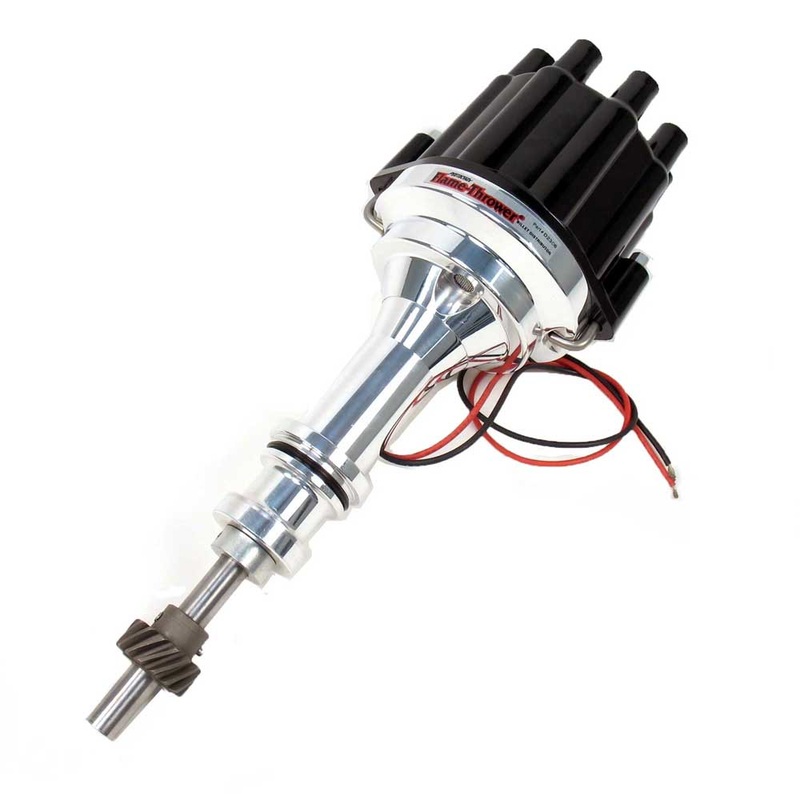 Distributor Pertronix Flame Thrower Plug and Play Marine Distributor with Igniter II Module