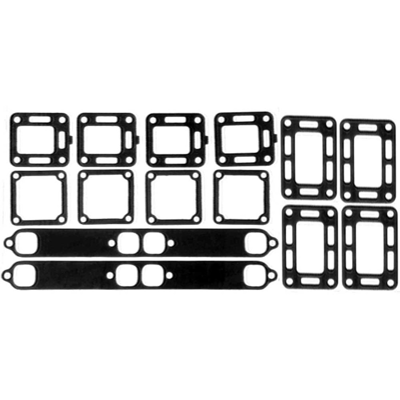 Exhaust Manifold V8 Gasket Set MerCruiser GM Small Block Barr OEM MC-47-27-33395A2