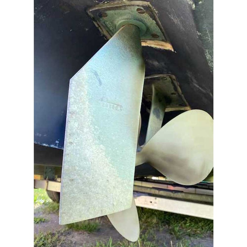 Rudder – 26385 Algonac 1-1/4 Post Diameter Keyed