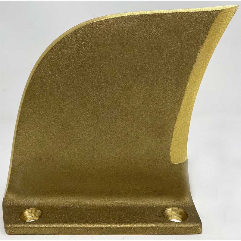 Tracking Fin – Special Turn Fin Flat Base Marine Hardware Fineline TURN6.00-F-B