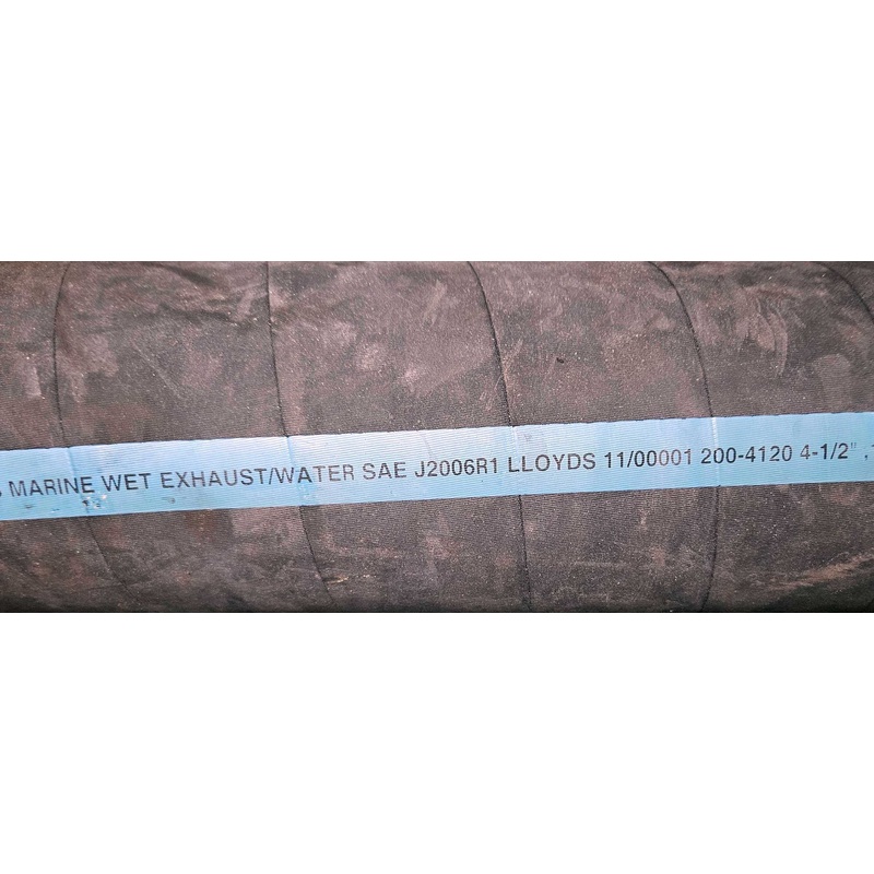 Hose Exhaust Water Hose Softwall No Wire 4-1/2 Inch I.D. Shield’s 16-200-4124
