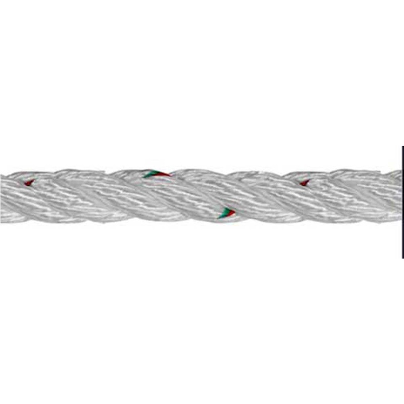 Pro-Set-3 – 1-1/4 Diameter 3-Strand Nylon Rope Samson Sold Per Foot