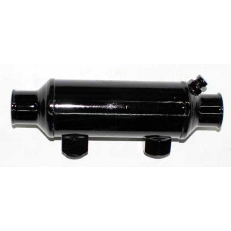 Transmission Oil Cooler 5 Inch With O-Ring Threaded 1-1/4 Inch O.D. Barbs OEM Indmar 86-5003