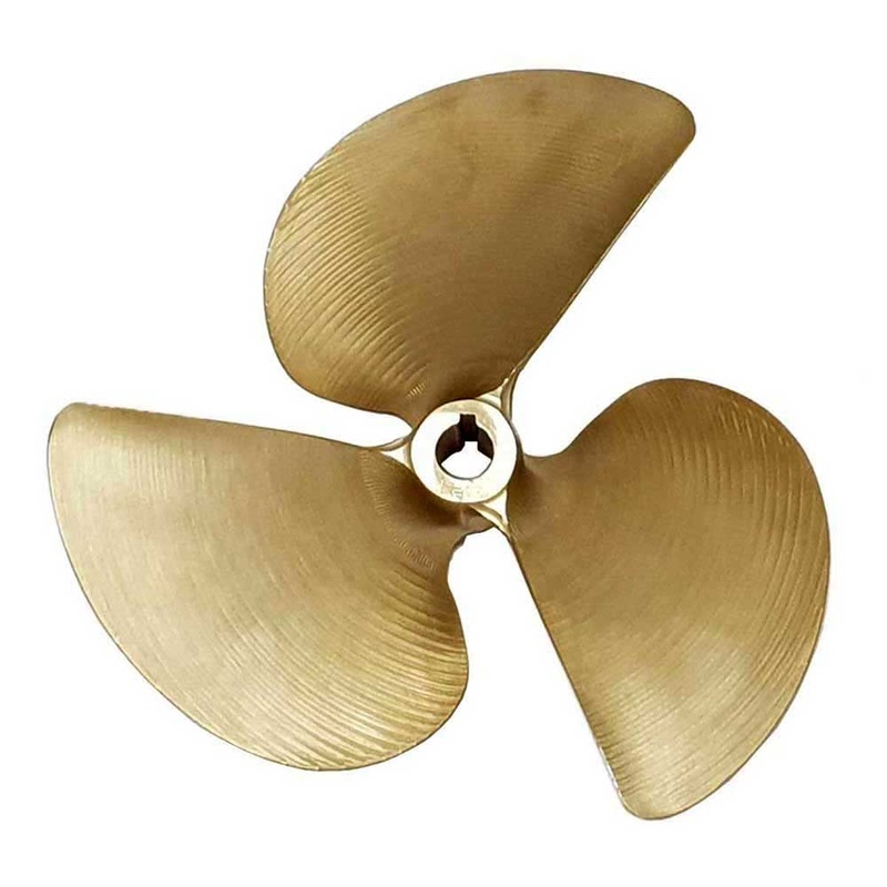 # 449 ACME 3 Blade Wake-Ski Propeller Left Hand 1-1/8 Bore 13.00 X 12.625