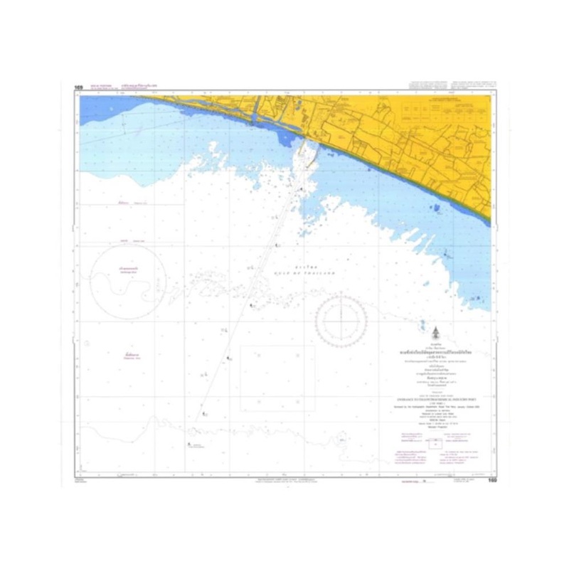 Marine Chart Thailand (Gulf of Thai – East) 169 Entrance to Thai Petrochemical Industry Port