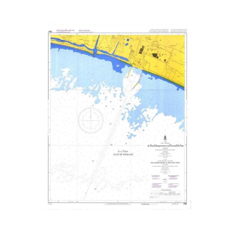 Marine Chart Thailand (Gulf of Thai – East) 170 Thai Petrochemical Industry Port