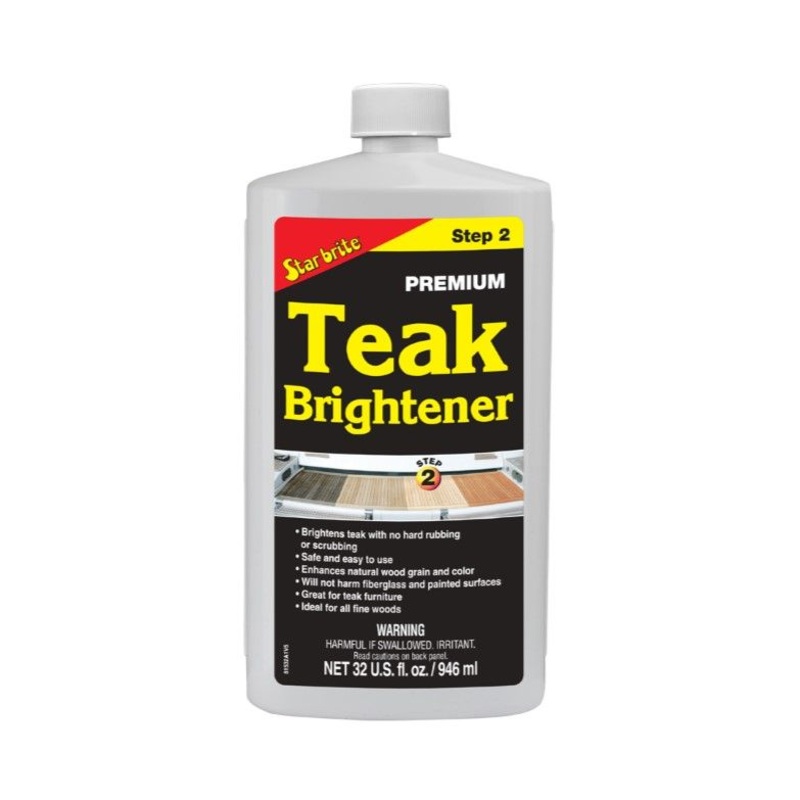 Star brite Premium Teak Brightener – Step 2
