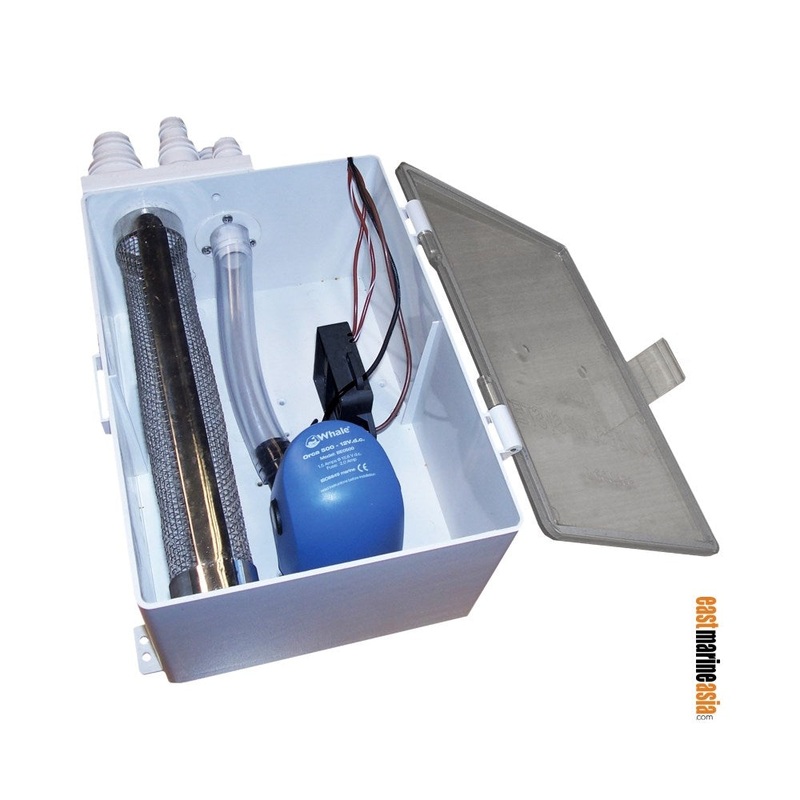 Whale Shower Sump System|500 GPH (32 LPM)|950 GPH (57 LPM)|12 Vdc|Piece (GW0500)|Piece (GW0950)