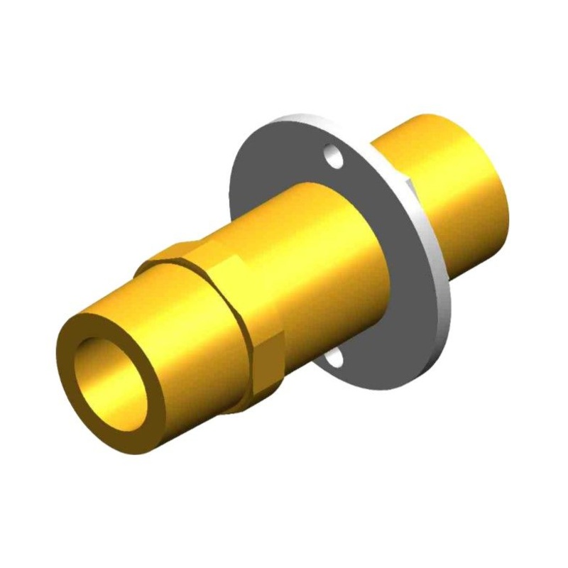 Whale WX1567 1/2 NPT Male – 1/2 BSP Male Shower Bulkhead Adaptor Brass