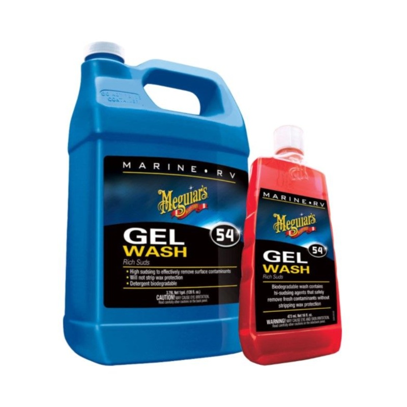 Meguiar’s 54 Gel Wash|473 mL (16 oz)|3.785L (1 gal)|-|Piece (M5416)|Piece (M5401)