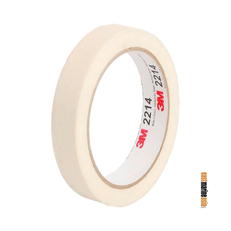 3M 2214 Paper Masking Tape|48 mm x 25 m|18 mm x 25 m|24 mm x 25 m|24 mm x 50 m|36 mm x 25 m|48 mm x 50 m|-|2214 48×25)|Piece (2214 18×25)|Piece (2214 24×25)|Piece (2214 24×50)|Piece (2214 36×25)|Piece (2214 48×50)