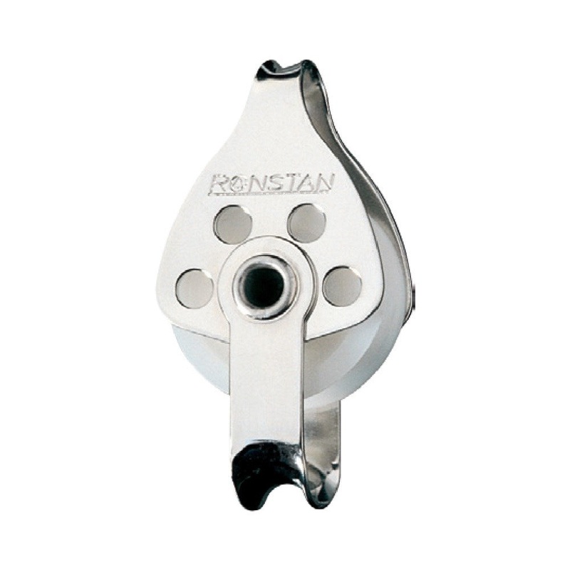 Ronstan Series 30 AP Single Utility Block – Becket, Loop Head