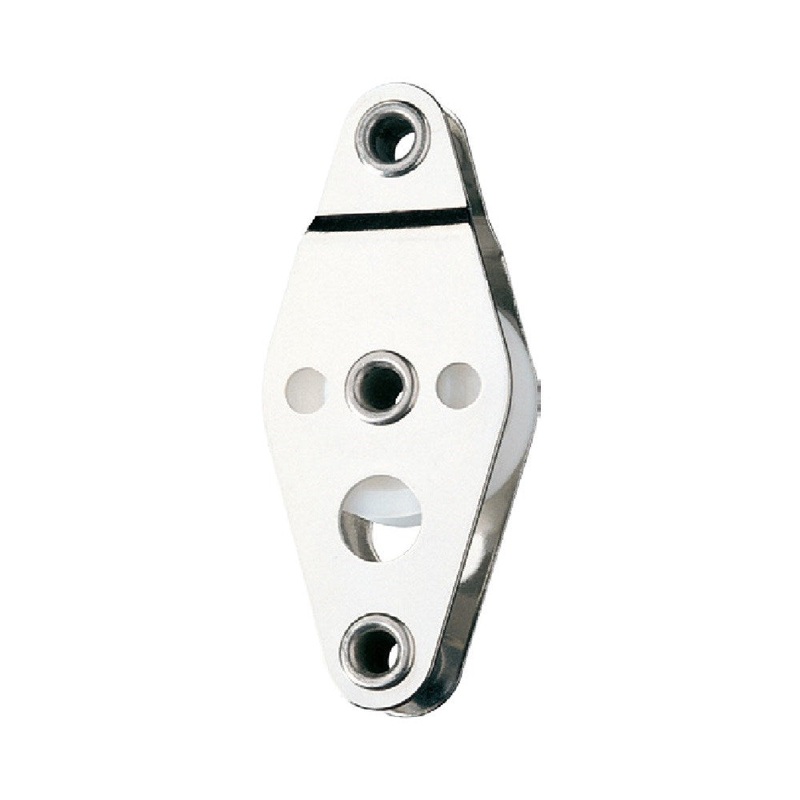 Ronstan Series 30 AP Single Utility Block – Becket, Tube Rivet Head