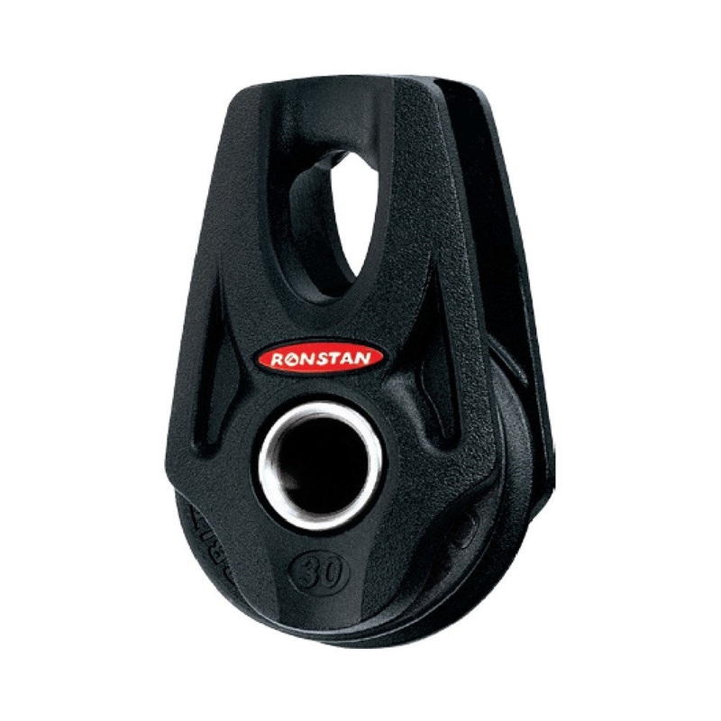 Ronstan Series 30 BB Single Orbit Block – Becket Hub, Lashing Head