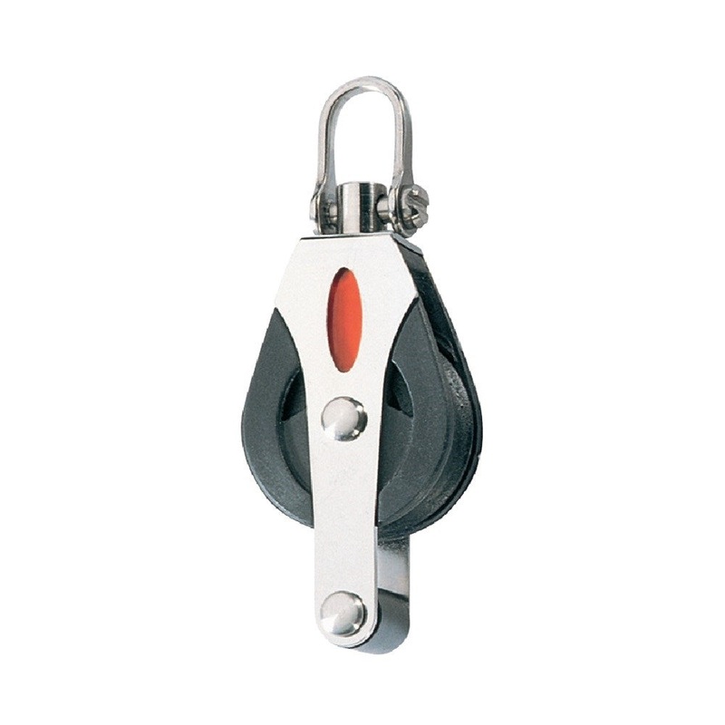 Ronstan Series 30 BB Single Utility Block – Becket, Swivel Shackle Head