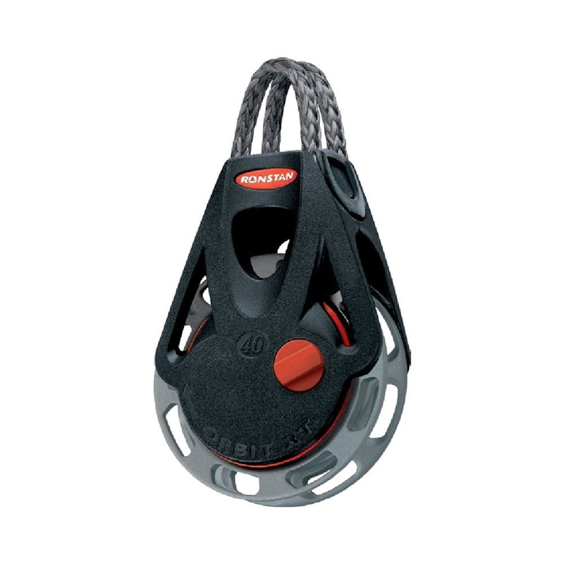 Ronstan Series 40 BB Single Orbit Block – Manual, Dyneema Link Head