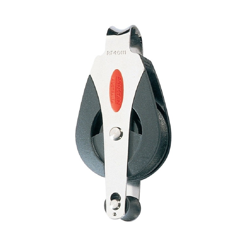 Ronstan Series 40 BB Single Utility Block – Becket, Loop Head