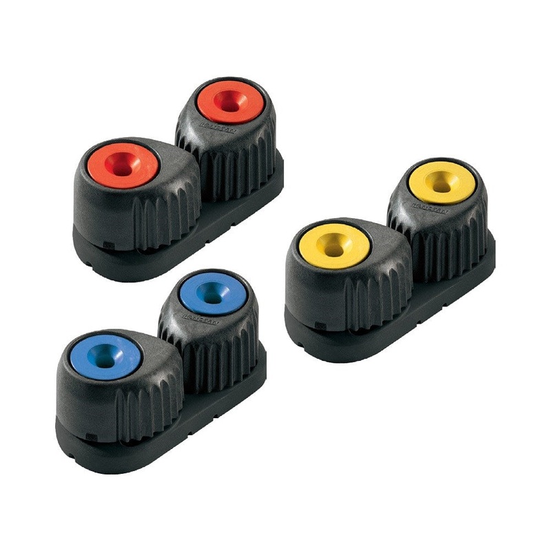 Ronstan C-Cleat – Small|Black|Blue|Yellow|Grey|Green|Red|2 mm – 8 mm|RF5400|RF5400B|RF5400Y|RF5000|RF5400G|RF5400R