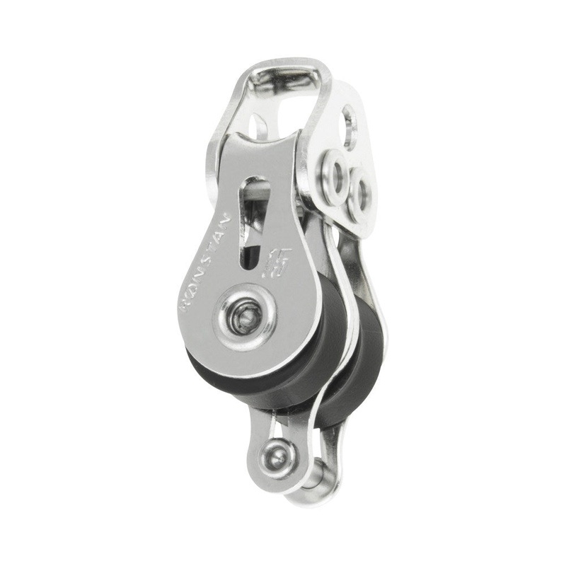 Ronstan Series 15 BB Double Utility Block – Becket, Loop Head