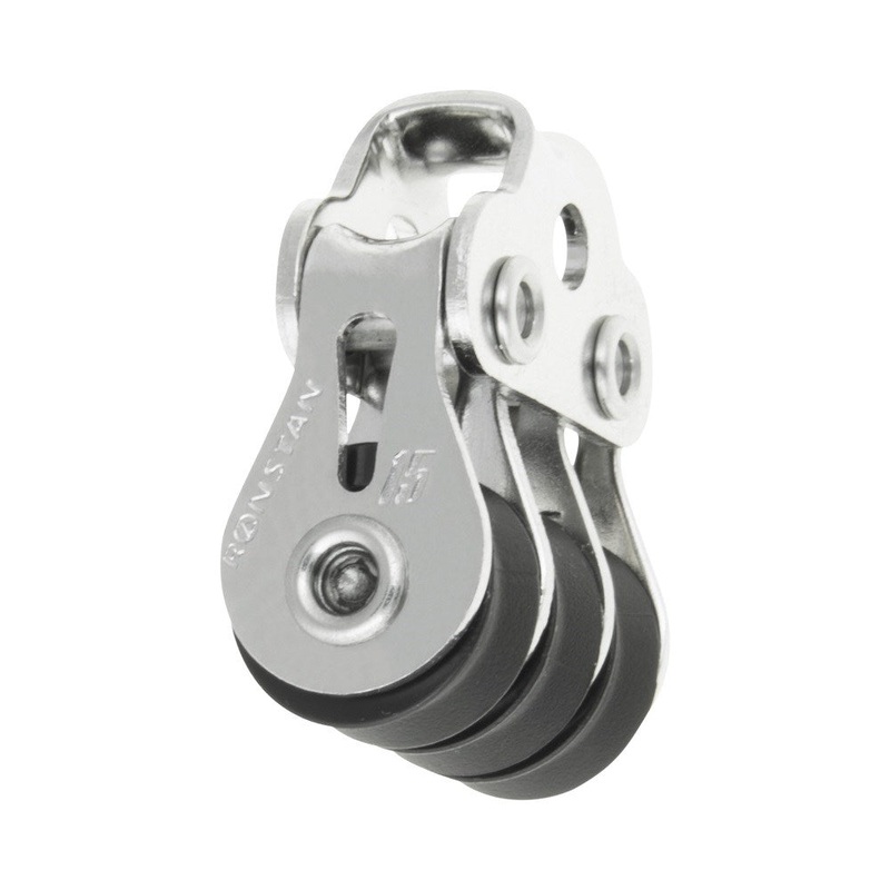 Ronstan Series 15 BB Triple Utility Block – Loop Head
