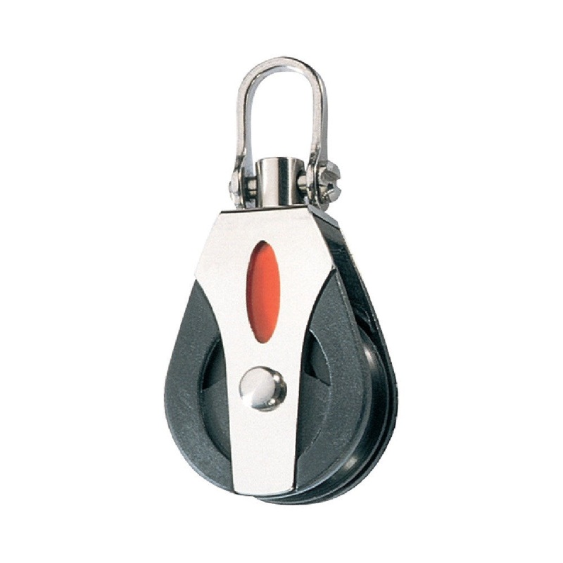 Ronstan Series 30 SP Single Utility Block (with Nylatron Sheave) – Swivel Shackle Head
