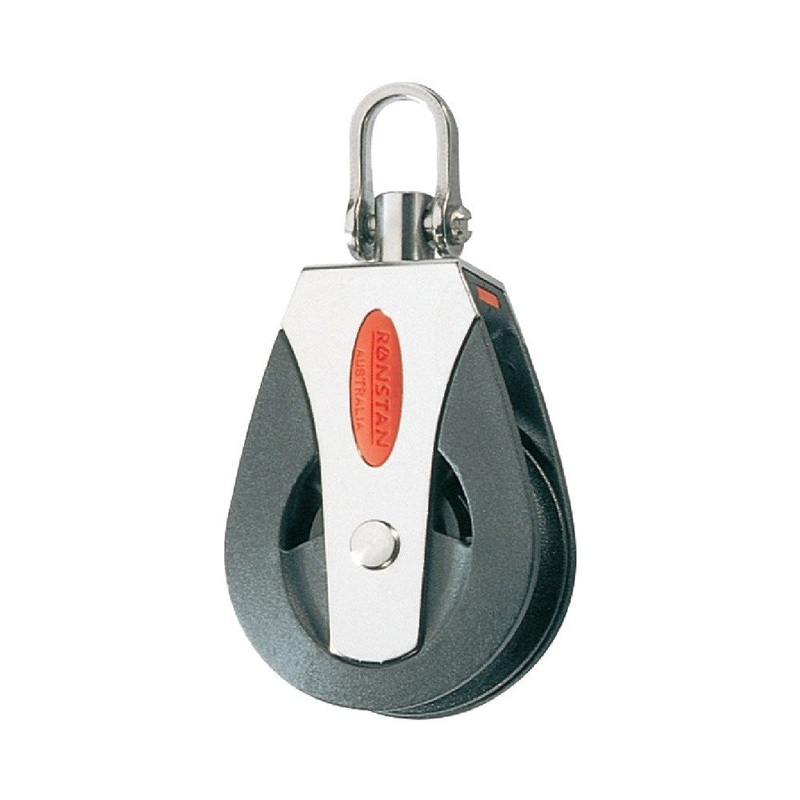 Ronstan Series 50 SP Single Utility Block (with Nylatron Sheave) – Universal Head
