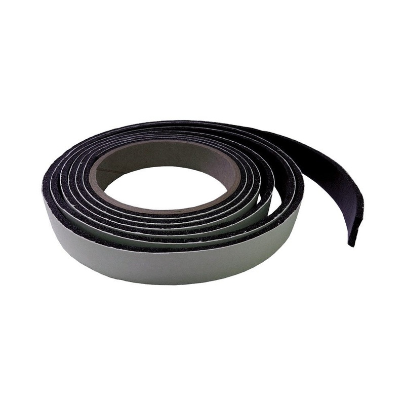 Taco Marine Hatch Tape|Black|6.4 mm x 19.1 mm x 2.44 m (1/4″ x 3/4″ x 8′)|3.2 mm x 19.1 mm x 2.44 m (1/8″ x 3/4″ x 8′)