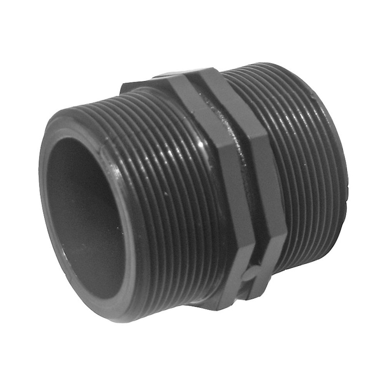 EMA Poly Hex Nipple – BSP|1/2? BSP|3/4? BSP|1? BSP|1-1/4? BSP|1-1/2? BSP|1-3/4? BSP