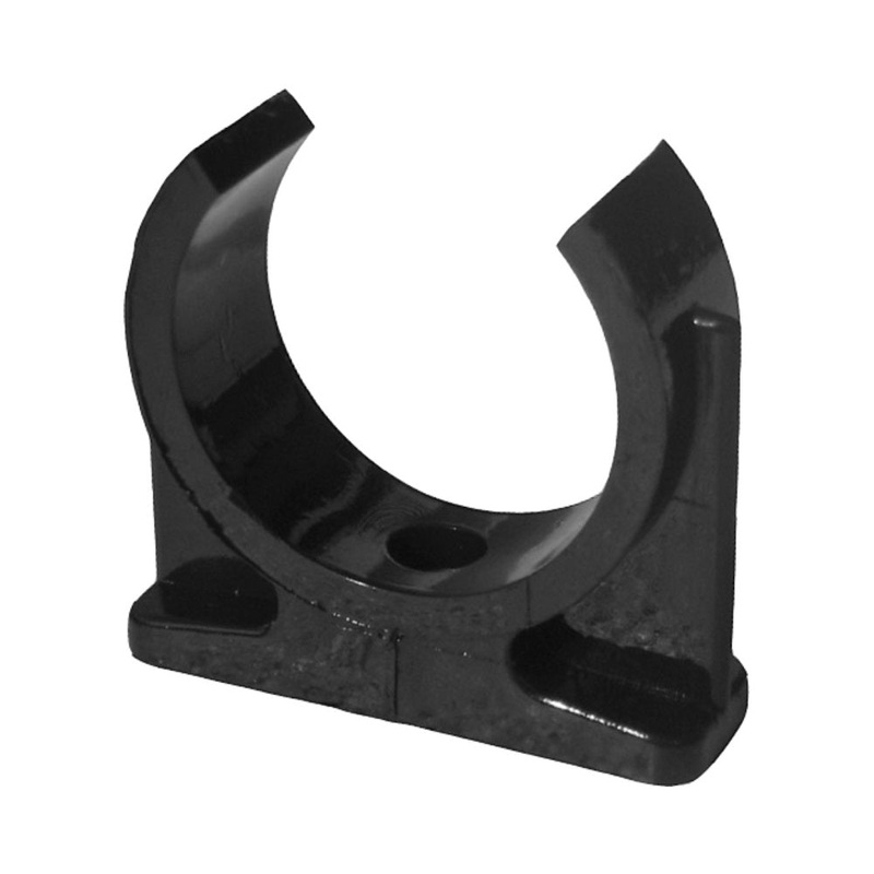 EMA Poly Pipe Clip|1/2? (13mm)|3/4? (19 mm)|1? (25 mm)|1-1/4? (32 mm)|1-1/2? (38 mm)|2? (50 mm)