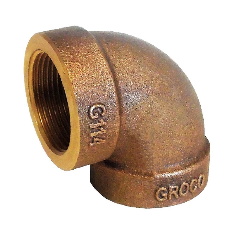 Groco EL-G Series Bronze 90? Elbow Fittings – BSPP
