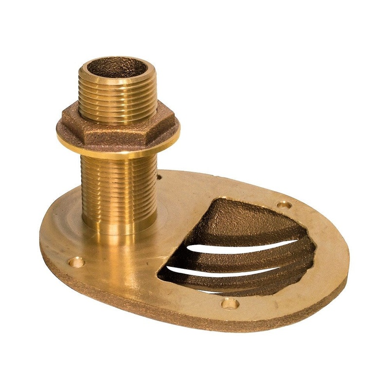 Groco STH Series Bronze Scoop Thru Hull Fittings with Nut – NPS