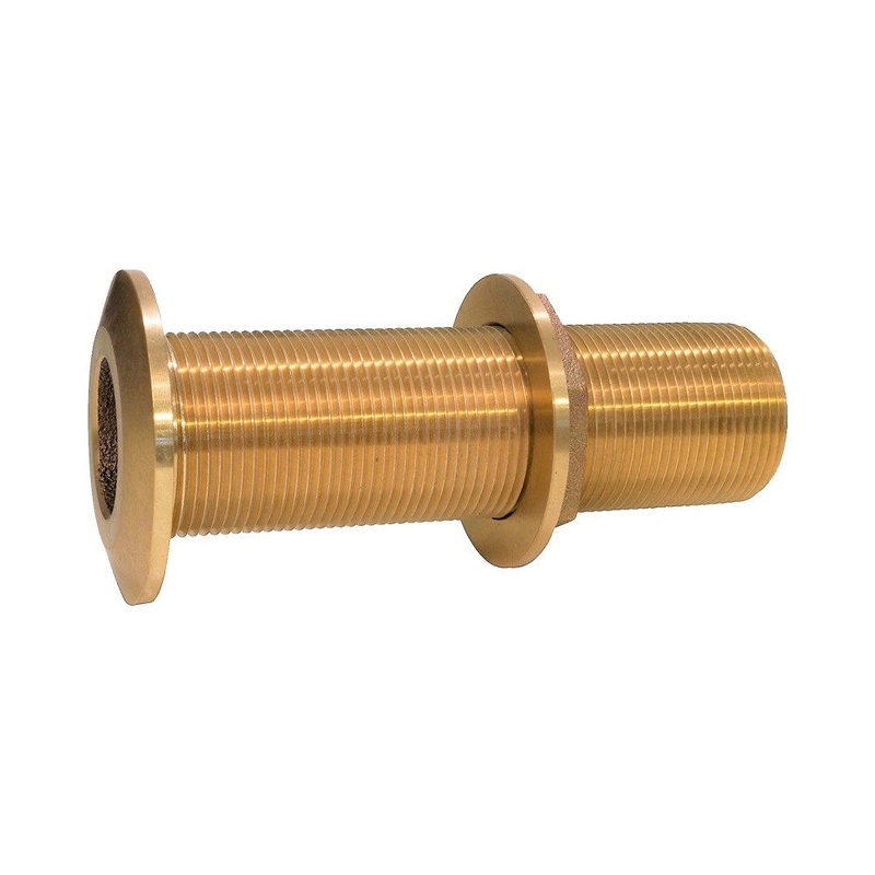 Groco THXL Series Bronze Extra Long Thru Hull Fittings with Nut – NPS