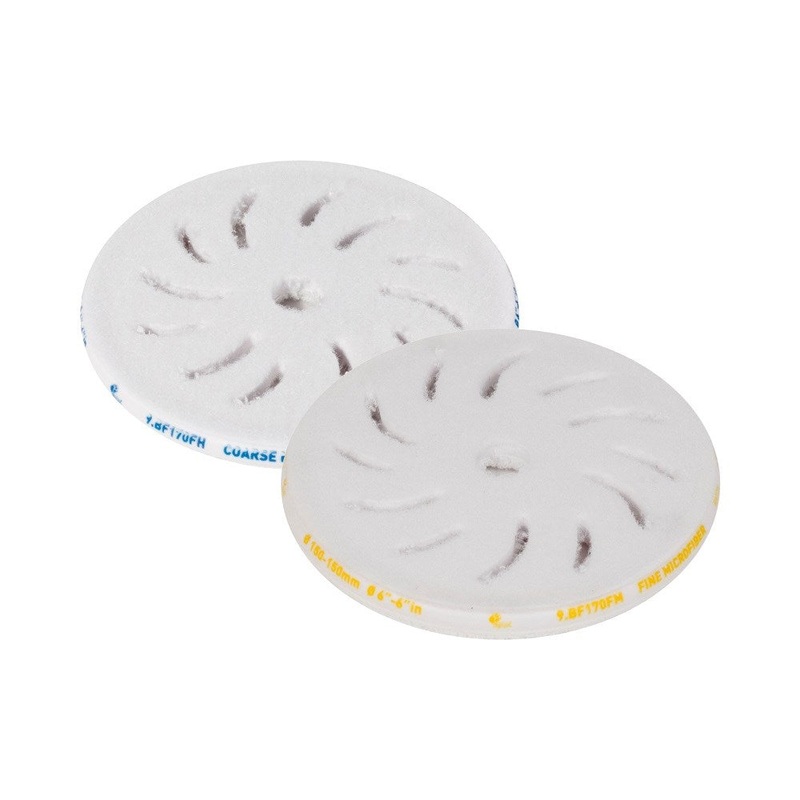Rupes BigFoot 150 – 150 mm Microfiber Polishing Pads for Random Orbital and Triple Action Polishers