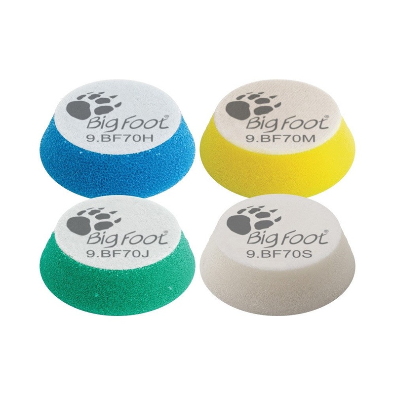 Rupes BigFoot 50 – 70 mm Foam Polishing Pads for Random Orbital and Triple Action Polishers