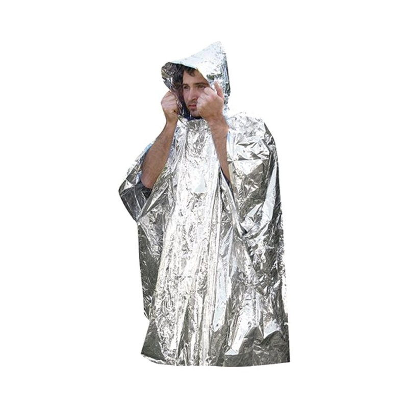 Seachoice Survival Poncho|Reflective|220 x 140 cm (87″ x 55″)