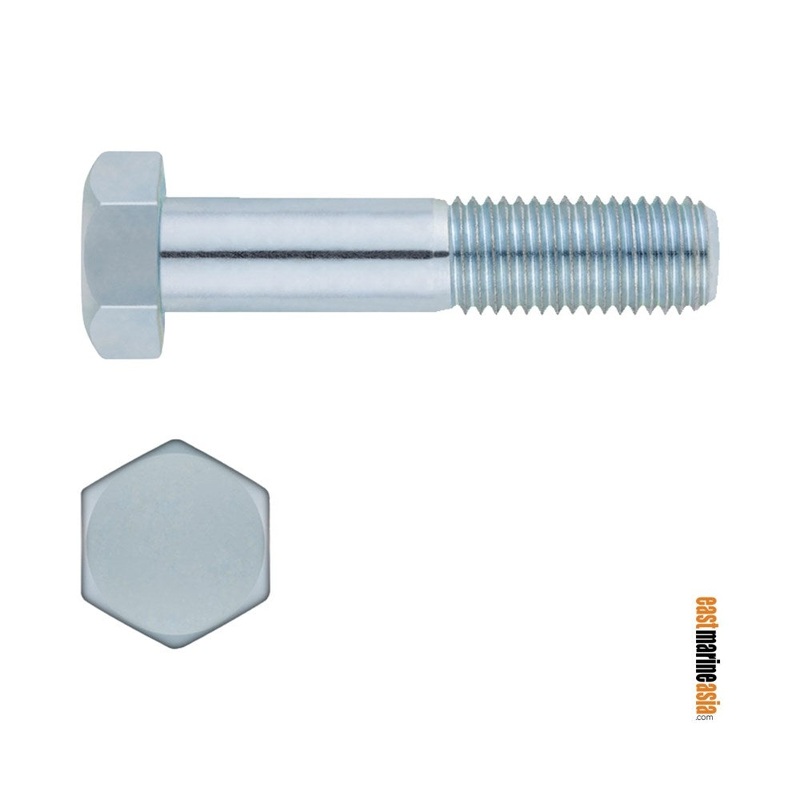 Stainless Steel 316 Bolt Hexagon Head – Half Thread (DIN 931)