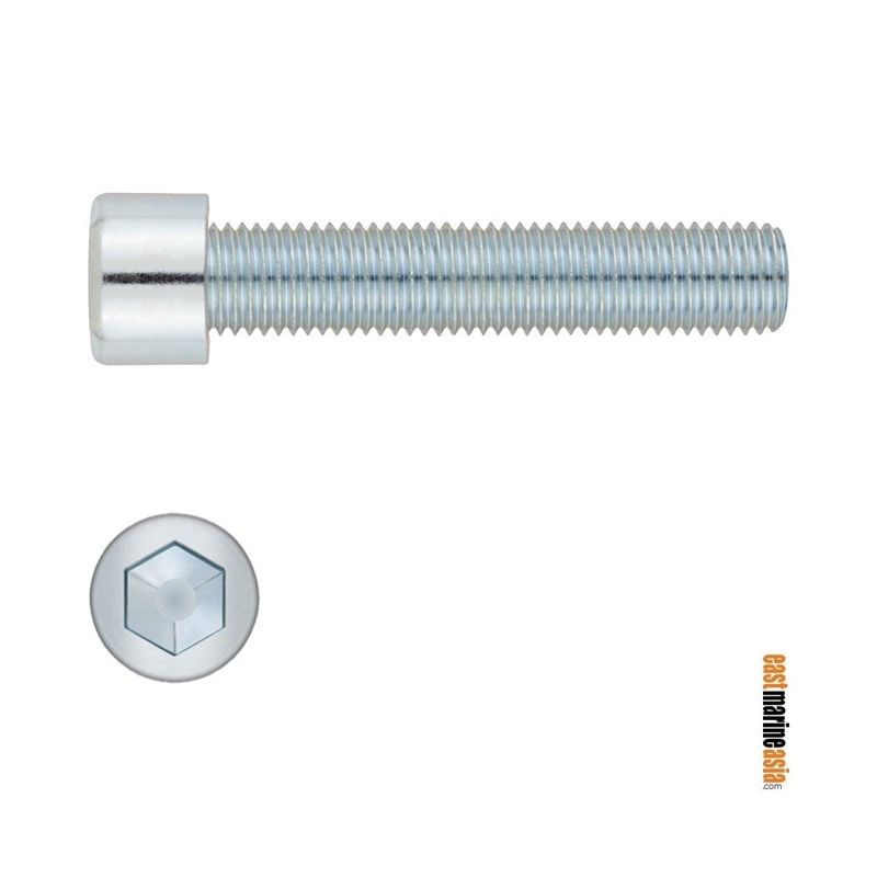 Stainless Steel 316 Bolt Socket Head – Full Thread (DIN 912)
