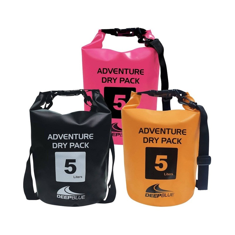 Deep Blue Adventure Dry Pack / Dry Bag – 5 L