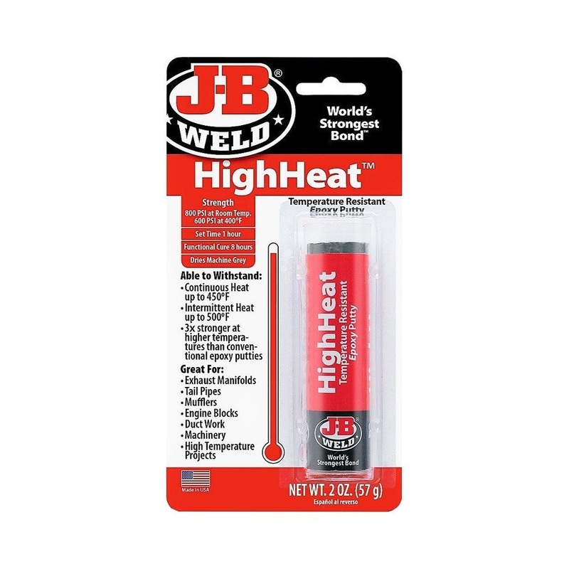 J-B Weld HighHeat Temperature Resistant Epoxy Putty Stick