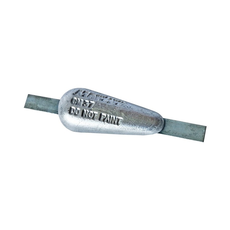Martyr CM37GA Weld-on Hull Anode – Aluminium