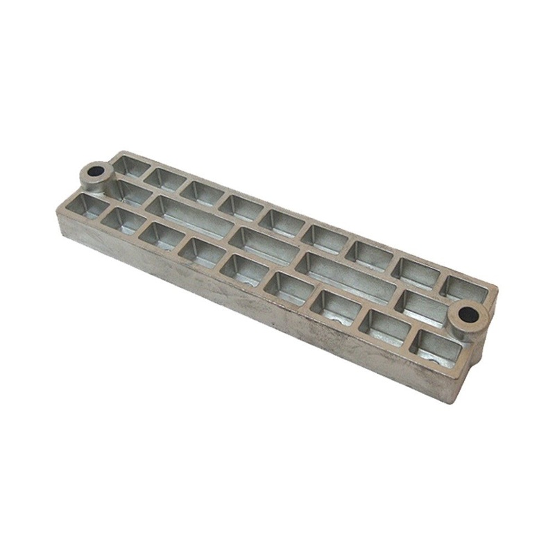 Martyr CM43396Z Mercury Mercruiser Waffle Bar Anode – Zinc