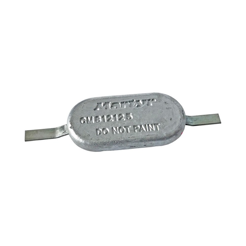 Martyr CM812Z Weld-on Hull Anode – Zinc