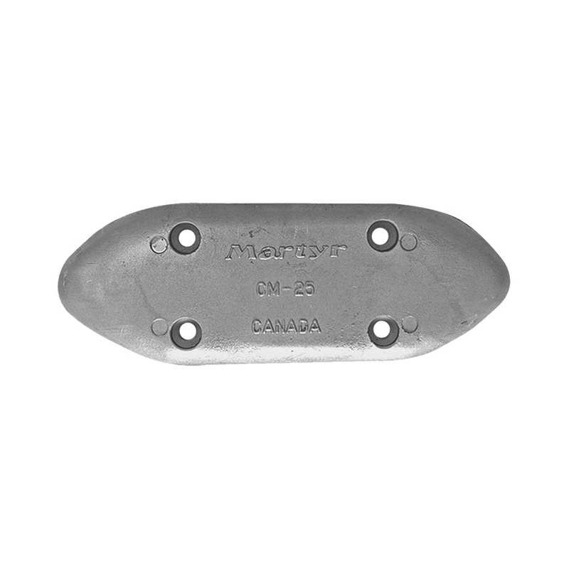 Martyr CMM25Z Bolt-on Hull Anode – Zinc