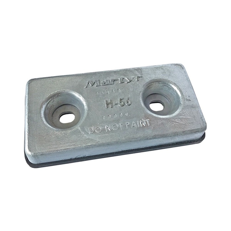 Martyr JDH56GBZ Bolt-on Hull Anode – Zinc