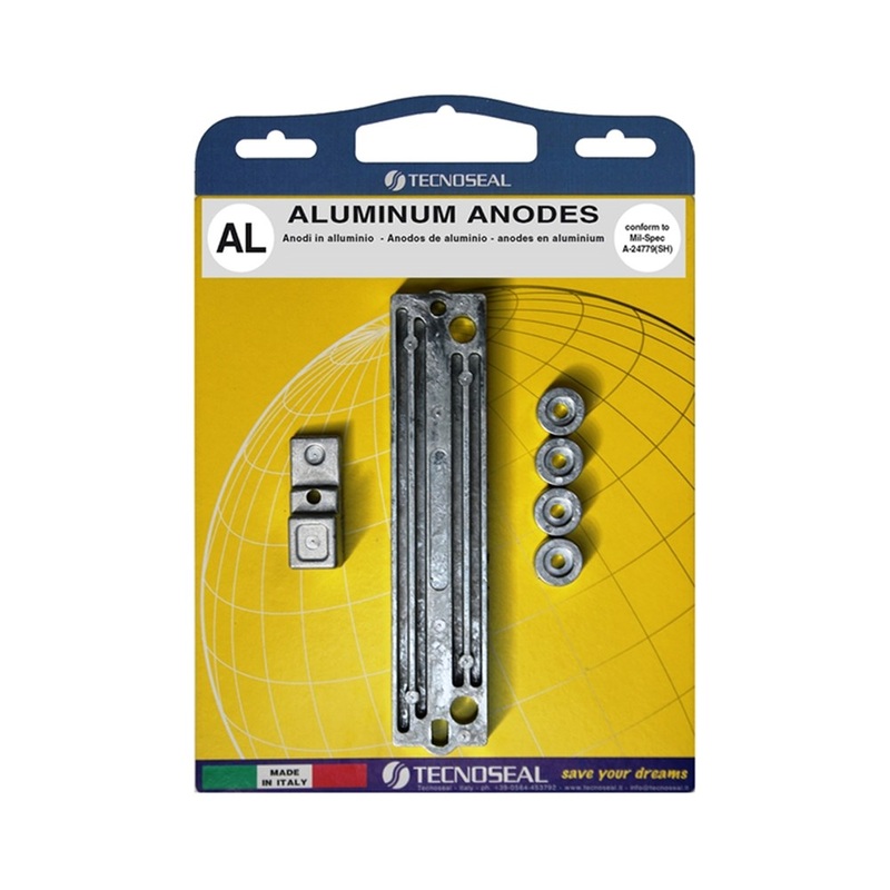 Tecnoseal KITSUZUKI90-140AL Suzuki 90-140 hp Anode Kit – Aluminium