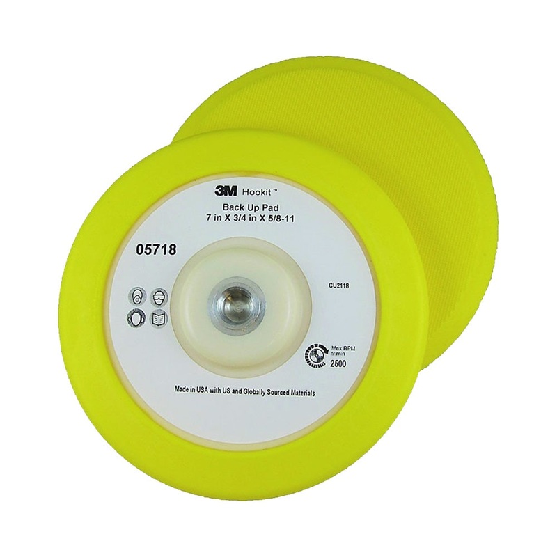 3M 05718 7 Hookit Back Up Pad|177 mm (7″)|-|05718