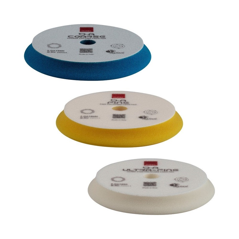 Rupes Bigfoot 130 – 150 mm D-A High Performance Polishing Pads for Random Orbital and Gear Driven Polishers