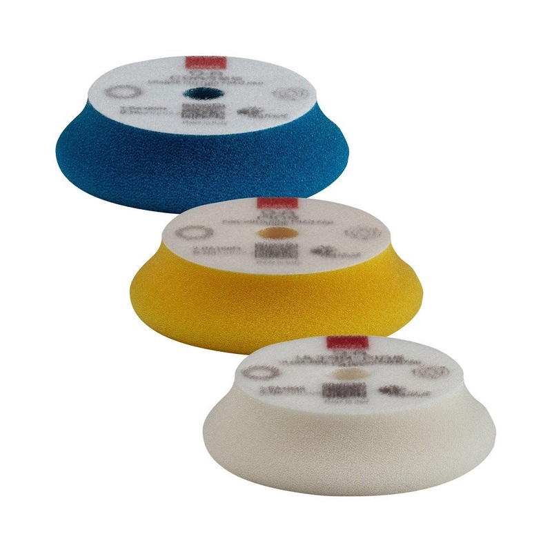 Rupes Bigfoot 80 – 100 mm D-A High Performance Polishing Pads for Random Orbital and Gear Driven Polishers