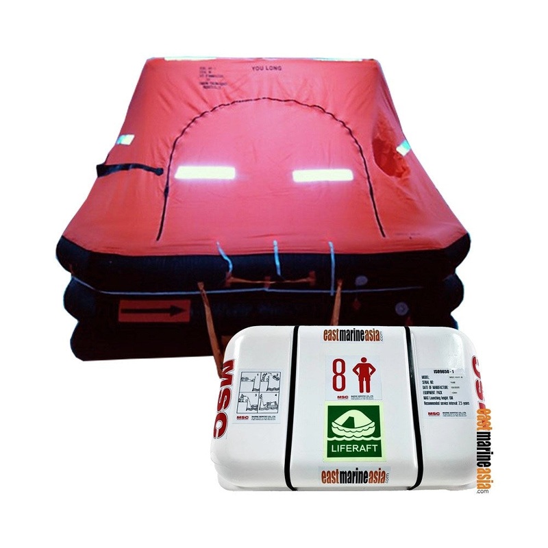 MSC ISO 9650 Leisure Yacht Liferaft – Canister