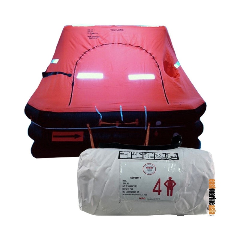 MSC ISO 9650 Leisure Yacht Liferaft – Valise
